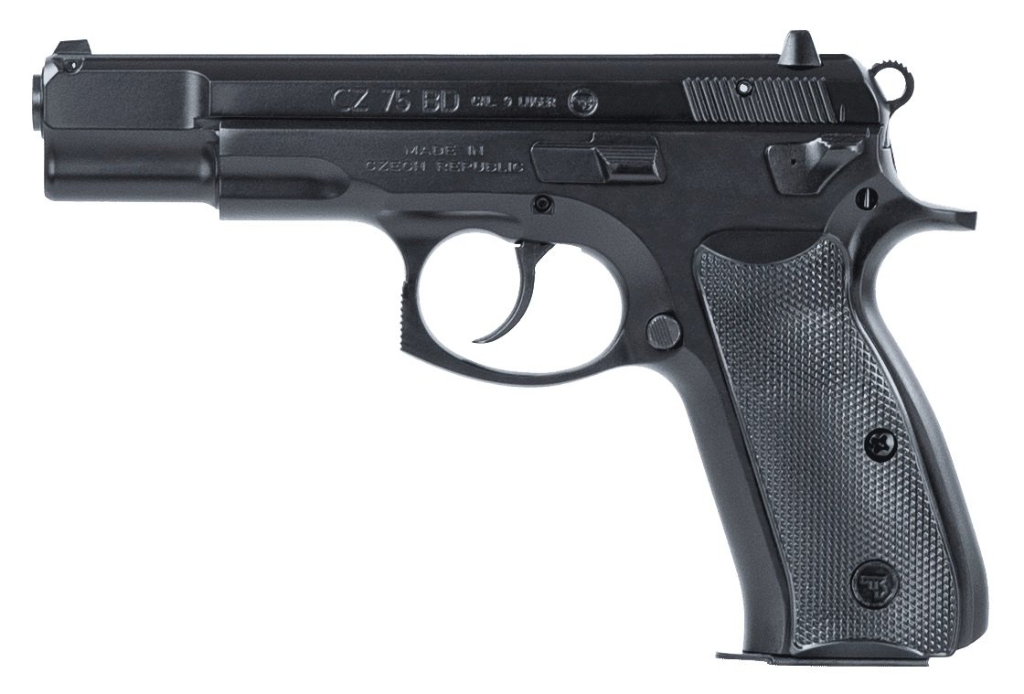 CZ 75BD 9MM BLACK 4.7" 16+1 FS