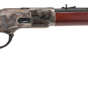 Cimarron CA271 1873 Short Full Size 38 Special 357 Mag 10+1 20" Blued Octagon Barrel, Color Case Hardened Stainless Steel Receiver, Fixed Walnut Stock, Right Hand