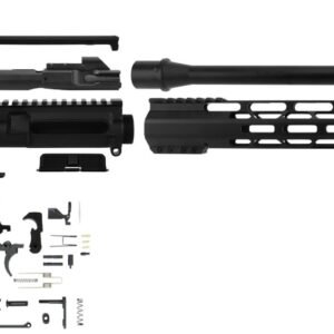 TacFire SSRK45ACPLPK AR Build Kit Sports South Exclusive 45 ACP AR-Platform Black Nitride