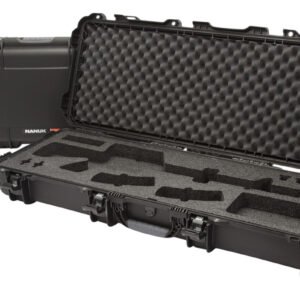 Nanuk 990AR01 990 Black Polymer w/ Foam Padding Lockable Latches & Wheels