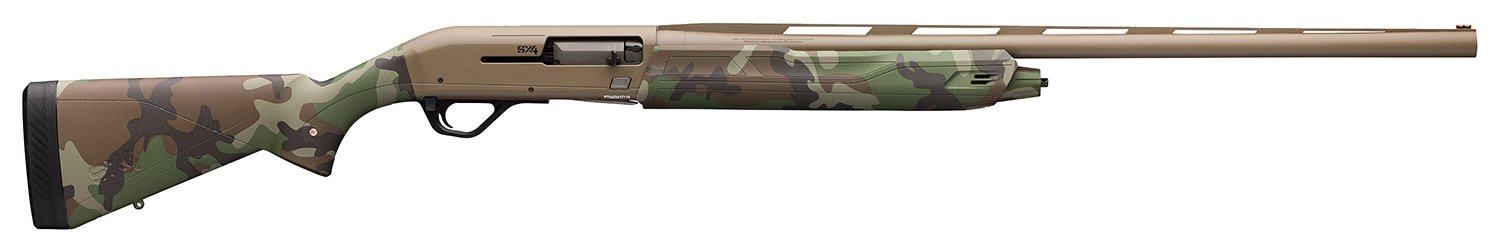 Winchester Repeating Arms 511290392 SX4 Hybrid Hunter 12 Gauge 28" 4+1 3" Flat Dark Earth Cerakote Rec/Barrel Woodland Camo Stock Right Hand (Full Size) Includes 3 Invector-Plus Chokes