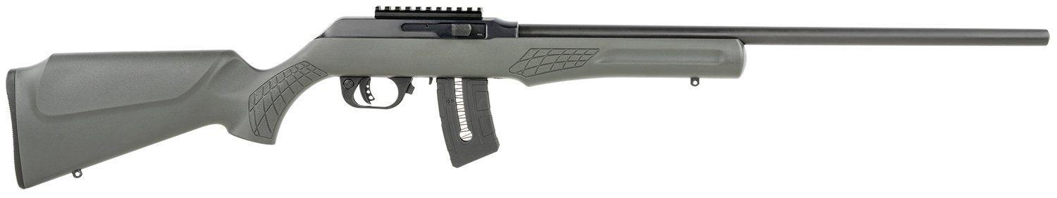 Rossi RS22W2111G RS22 22 WMR 10+1 21" Matte Black Barrel, Matte Black Alloy Steel Frame, Gray Fixed Monte Carlo Stock Right Hand