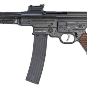 Mauser Rimfire 4440011 STG-44 Full Size 22 LR 25+1 16.50" Black Barrel & Receiver, Natural Wood Fixed Stock