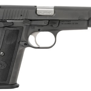 FN 66100256 High Power  9mm Luger 17+1, 4.70" Black Target Crown Steel Barrel, Black PVD Serrated Steel Slide & Steel Frame w/Beavertail, Black Textured Polymer Grip, Ambidextrous