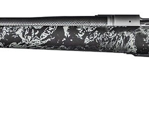 Christensen Arms 8010617600 Ridgeline FFT 7mm Rem Mag 3+1 22" Carbon Fiber/Threaded Barrel, Stainless Steel, Black with Gray Accents Stock, Left Hand