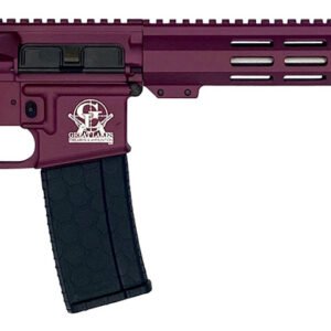 Great Lakes Firearms GL15223SSCHY AR-15 223 Wylde 16" Stainless 30+1, Black Cherry Rec, Black Stock & Grip