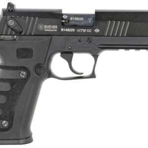 Mauser Rimfire 4010101 M20 22 LR 10+1 4" Black Steel Barrel, Black Serrated Slide, Black Aluminum Frame w/Picatinny Rail, Black Molded Grip, Ambidextrous
