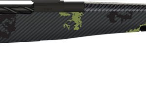 Fierce Firearms TROG300PRC22BF CT Rogue 300 PRC 3+1 22" Carbon Fiber Barrel, Black Cerakote Titanium Rec, Forest Camo Rogue Stock