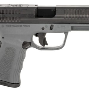 FMK FMKG49DG G3  9mm Luger 14+1 4" Stainless Steel Barrel, Black Optic Cut/Serrated Carbon Steel Slide, Dark Gray Polymer Frame w/Picatinny Rail, Black Backstrap Grip