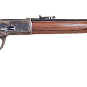 Cimarron AS067 1892 Cogburn Carbine 45 Colt (Long Colt) 10+1 20" Blued Round Barrel, Color Case Hardened Stainless Steel Receiver, Walnut Fixed Stock, Right Hand
