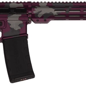 Great Lakes Firearms GL15223SSMMAN AR-15 Mission 223 Wylde 30+1 16", Manhattan Camo Rec/15" M-Lok Handguard, Black Carbine Stock & A2 Grip, Muzzle Brake