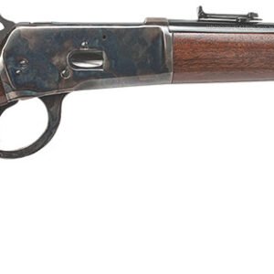 Cimarron AS612 1892 Carbine 45 Colt (LC) 10+1 20" Blued Round Barrel, Color Case Hardened Receiver, Walnut Furniture