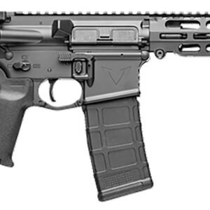 Vktr Industries V31100916617 VK-1 5.56mm 30+1 10.50" Black Steel Threaded Barrel, Black Armor Cerakote 9.85" VK-1 Handguard, Black Synthetic SB Tactical SBA3 Brace, Black Magpul K2 Grip, Ambidextrous