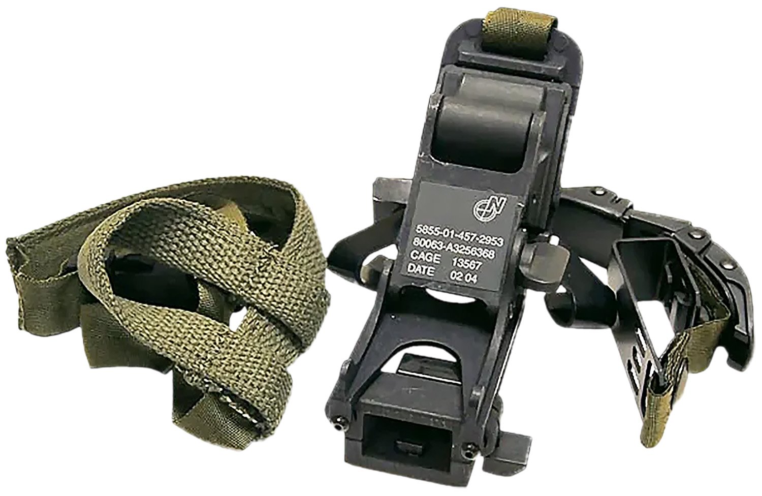 ATN ACMUHMNTPAGS PASGT Helmet Mount Assembly Black Compatible w/ 6015/PVS14