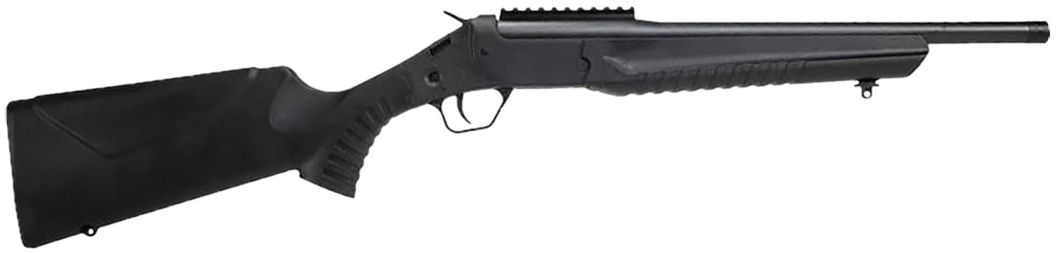 Rossi LWC0556BK LWC 5.56x45mm 1rd 16.50" Black Oxide Threaded Barrel, Black Picatinny Rail Steel Receiver, Black Fixed Synthetic Stock