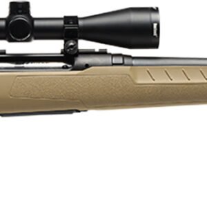 Savage Arms 32170 Axis 2 XP Combo 30-06 Springfield 4+1 22" Black Sporter Barrel, Black Drilled & Tapped Steel Receiver, Fixed Flat Dark Earth Synthetic Stock, Right Hand, Boresighted 3-9x40
