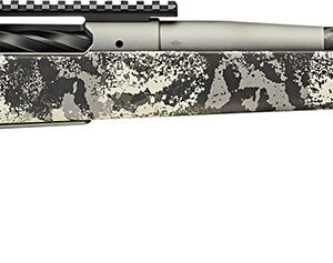 Springfield Armory BAB92465PRCCFY 2020 Boundary 6.5 PRC 3rd 24" Tactical Gray Cerakote Model 2020 Stainless Steel Receiver Rogue Camo Carbon Fiber Stock