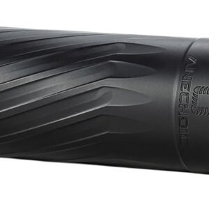 Anechoic X35B Anechox 35  35Cal/338Lapua/338/35Magnums Black Stainless Steel/Titanium 1 3/8"x24 w/ 1/2"x28 DTA