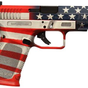 Gforce Arms GFRPX3C9USA Exodus 9mm Luger 15+1 4.02" Black Steel Barrel, USA Cerakote Serrated Steel Slide, USA Cerakote Polymer Frame w/Accessory Rail, Textured Grip