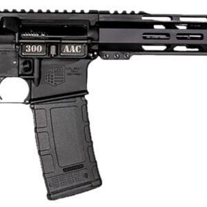 Diamondback DB1718B002 DB15 300 AAC Blackout 30+1 16" Black Nitride Threaded Barrel, Black Hardcoat Anodized Aluminum/Carbon Receiver w/Picatinny Rail Receiver, M-LOK Handguard, Magpul MOE Grip