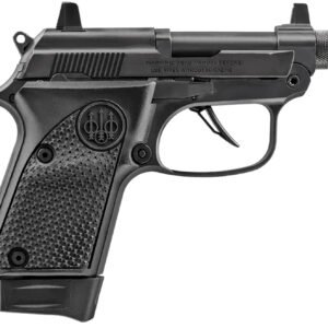 Beretta USA J20X22R8TB 20X Bobcat 22 LR 8+1 2.80" Black Steel Barrel, ELS/Serrated Steel Slide & Polymer Frame w/Beavertail, Helica Texture Grip