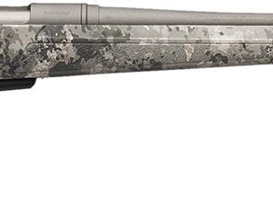 Winchester Repeating Arms 535800299 XPR Extreme 308 Win 3+1 24" Tungsten Cerakote Fluted Threaded Barrel & Drilled & Tapped Steel Receiver, Fixed TrueTimber VSX Synthetic Stock