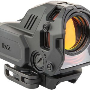 Meprolight USA 56225270 M22 Pro Black 10 MOA Amber Triangle Reticle