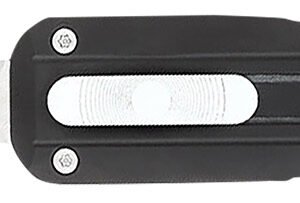 CobraTec Knives CTRPTBLKDAGNS Raptor 3.13" OTF Dagger Plain D2 Steel Blade, 4.50" Black Aluminum Handle