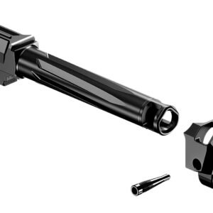 Radian Weapons R0881 Ramjet & Afterburner Combo 9mm Luger Compatible w/Glock 17 Gen3 Black Stainless Steel