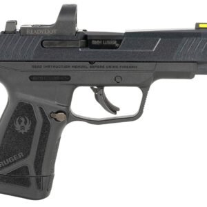 Ruger 3521 Max-9 Long RD 9mm Luger 12+1 4" Black Alloy Steel Optic Ready/Serrated Slide, Black Polymer Frame