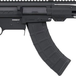 CMMG 86A950AAB Dissent BR47 7.62x39mm 10+1 16.10" Black Nitride Threaded Barrel, Black Armor Cerakote Aluminum Receiver w/Picatinny Rail, M-LOK Handguard, Magpul SGA Black Polymer Stock, Ambidextrous