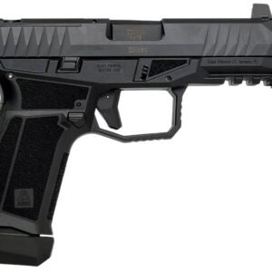 Global Ordnance LLC 815537024791 Delta M Gen2 9mm Luger 15+1 4" Black Threaded Barrel, Black Nitride Optic Cut/Serrated Slide, Black Frame, Ambidextrous