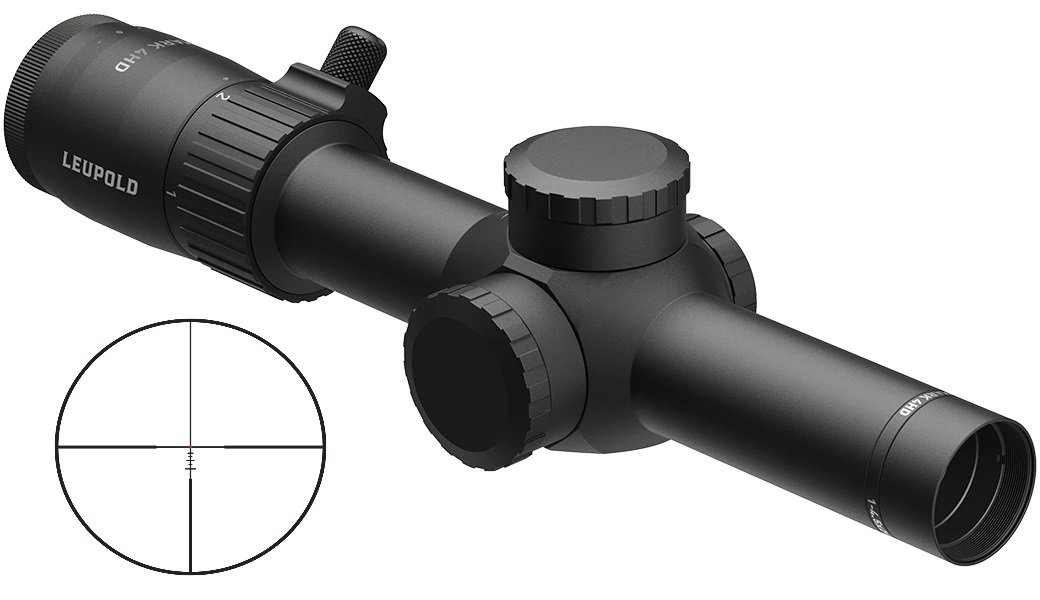 LEUPOLD MARK 4HD 1-4.5X24 30MM FD BDC#