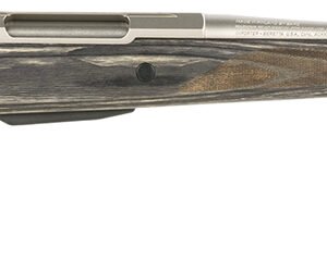 Tikka JRTXG37122MT T3x Laminated Full Size 7mm PRC 3+1 22.40" Stainless Threaded Barrel, Stainless Steel Drilled & Tapped Receiver, Oil Gray Fixed Laminate Stock, Right Hand
