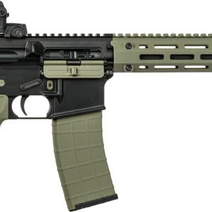 Tippmann Arms A101228 M4 LTE MSR 22 LR 25+1 16" Black Parkerized Threaded Barrel, OD Green Aluminum Receiver w/Picatinny Rail, M-LOK Handguard, Black Adj CAR15 Polymer Stock, OD Green Gen2 Grip, Right