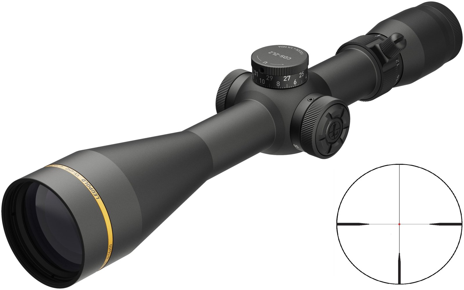 LEUPOLD VX-4HD 4-16X50 30MM CDS SFFDTH