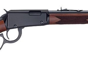 Henry H001PG22M Western 22 WMR 12+1 18.50" Blued Round Barrel, Black Aluminum Grooved Receiver, American Walnut Fixed w/Pistol Grip Stock