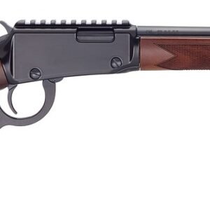Henry H001PGHR22 Sporter Carbine 22 S/L/LR 13/14/18+1 16.50" Blued Threaded Barrel, Black Aluminum Receiver w/Picatinny Rail, American Walnut Fixed w/Pistol Grip Stock
