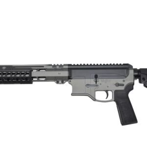 Bilson Arms P8FSSTB20R1 BA-15FCP 338 ARC 10+1 14.50" Stainless Steel Threaded Barrel, Tactical Gray/Graphite Black Cerakote Aluminum Receiver w/Picatinny Rail, M-LOK Handguard, Black Polymer SBA4 Brac