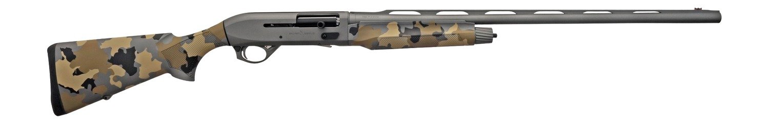 T R Imports A22026OS2 Alpha 2 20 Gauge 3" 4+1 26" Gray Cerakote Vent Rib Barrel & Receiver, Fixed Old School Camo Synthetic Stock