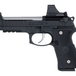 Langdon Tactical Tech 92E2TJRRBS Beretta 92 Elite Full Size 9mm Luger 18+1 4.70" Stainless Barrel, Inox Stainless Steel Optic Ready/Serrated Slide, Black Anodized Aluminum Frame w/Picatinny Rail, Tex
