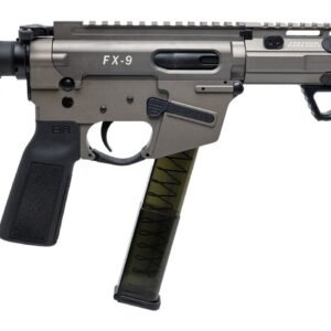 Freedom Ordance FX9P8E-FDE FX9P Elite 9mm Luger 8" Black Nitride Threaded Barrel, Flat Dark Earth Anodized Aluminum Receiver w/Picatinny Rail, M-LOK Handguard, Black Polymer SB Tactical SBA5 Brace, Bl