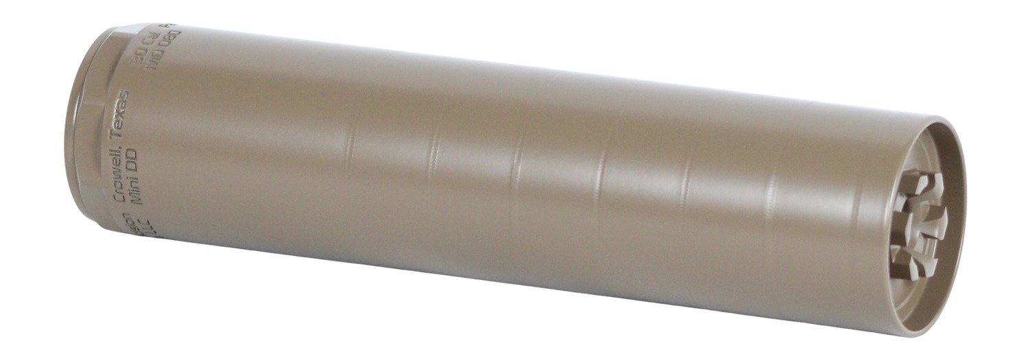 Fuqua Precision Machining MDD30SSFDE Mini DD 30 Cal 1.60" Flat Dark Earth 17-4 Stainless Steel