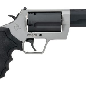 Taurus 2-JUDGE35 Judge 45 Long Colt/410 Gauge 5 Shot 3" Stainless Steel Barrel & Frame, Black Stainless Steel Cylinder, Black Rubber Grip, Transfer Bar Safety