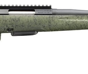 Glenfield 52008 Model A  Full Size 223 Rem 5+1 20" Matte Black Threaded Barrel, Matte Black Alloy Steel Receiver w/Picatinny Rail, Moss Green Splatter Fixed Synthetic Stock, Right Hand