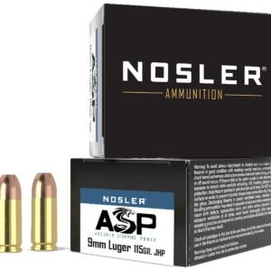 NOS 9MM 115GR ASP JHP 20RD