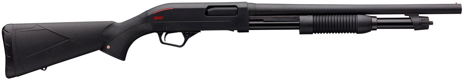 Winchester Repeating Arms 512252395 SXP Defender 12 Gauge 18" 5+1 3" Matte Black Rec/Barrel Matte Black Fixed Textured Grip Paneled Stock Right Hand (Full Size) Includes Cylinder Choke