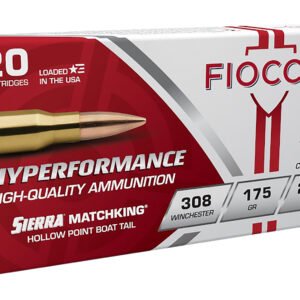 Fiocchi 308MKD Hyperformance Compete 308Win 175gr Sierra MatchKing BTHP 20 Per Box/10 Case