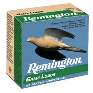 Remington Ammunition 20044 Game Load  20Gauge 2.75" 7/8oz 8Shot 25 Per Box/10 Case