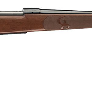 Winchester Guns 535200229 Model 70 Featherweight 264 Win Mag 3+1 Cap 24" Brushed Polish Blued Rec/Barrel Satin Walnut Fixed with Feather Checkering Stock Right Hand with MOA Trigger System (Full Size)